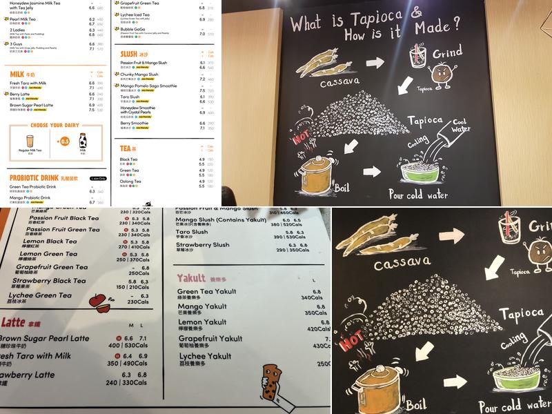 CoCo Fresh Tea & Juice Menu