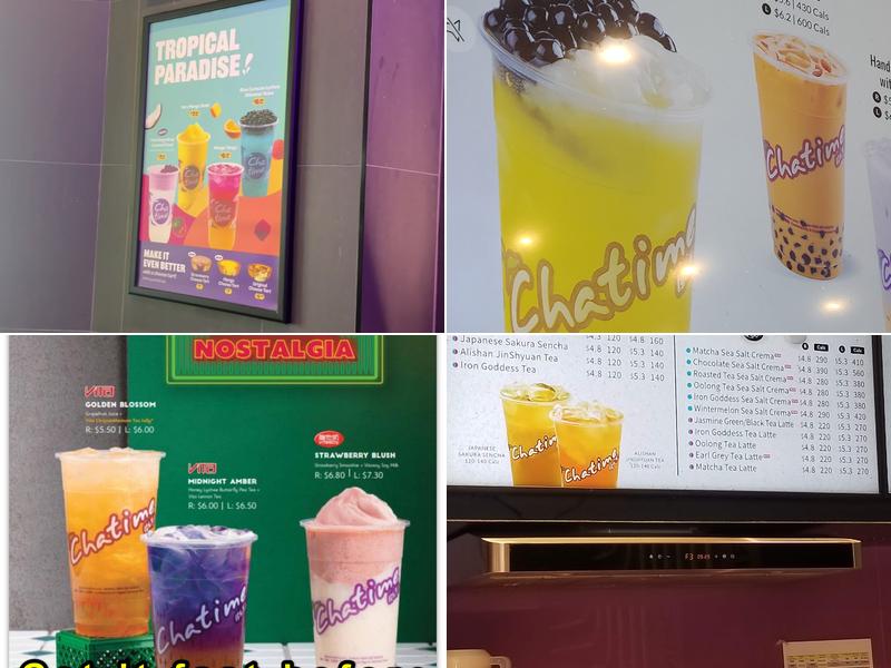 Chatime Menu