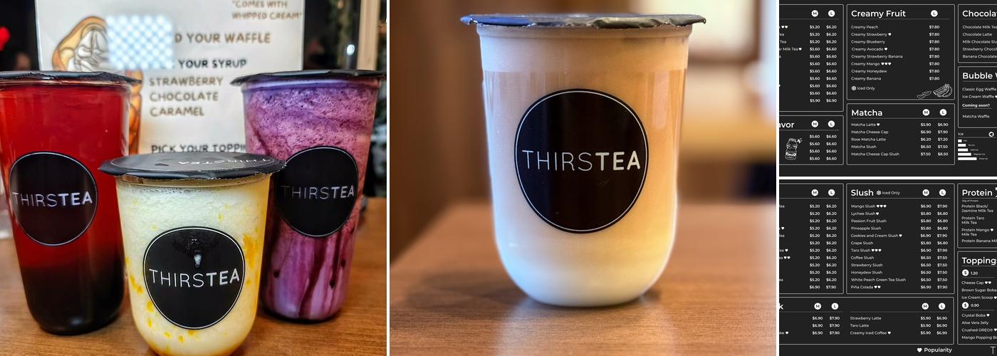 ThirsTEA Menu