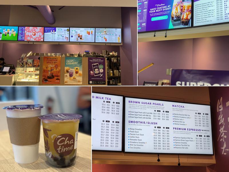 Chatime Menu