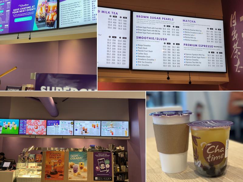 Chatime Menu