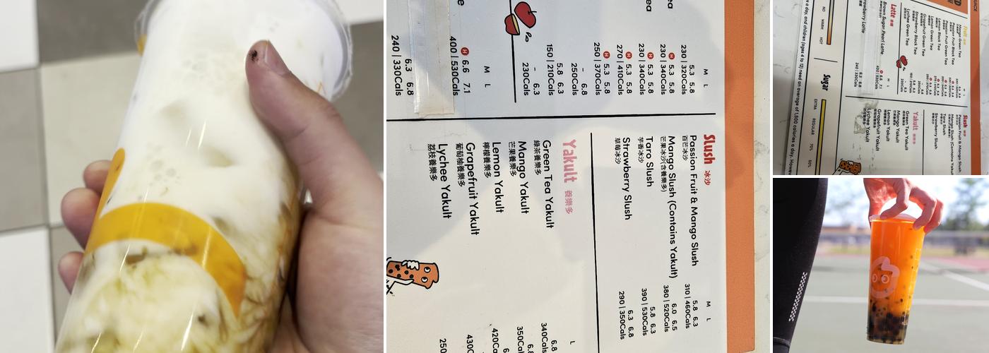 CoCo Fresh Tea & Juice Menu