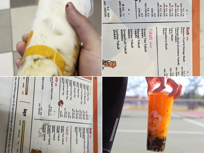 CoCo Fresh Tea & Juice Menu
