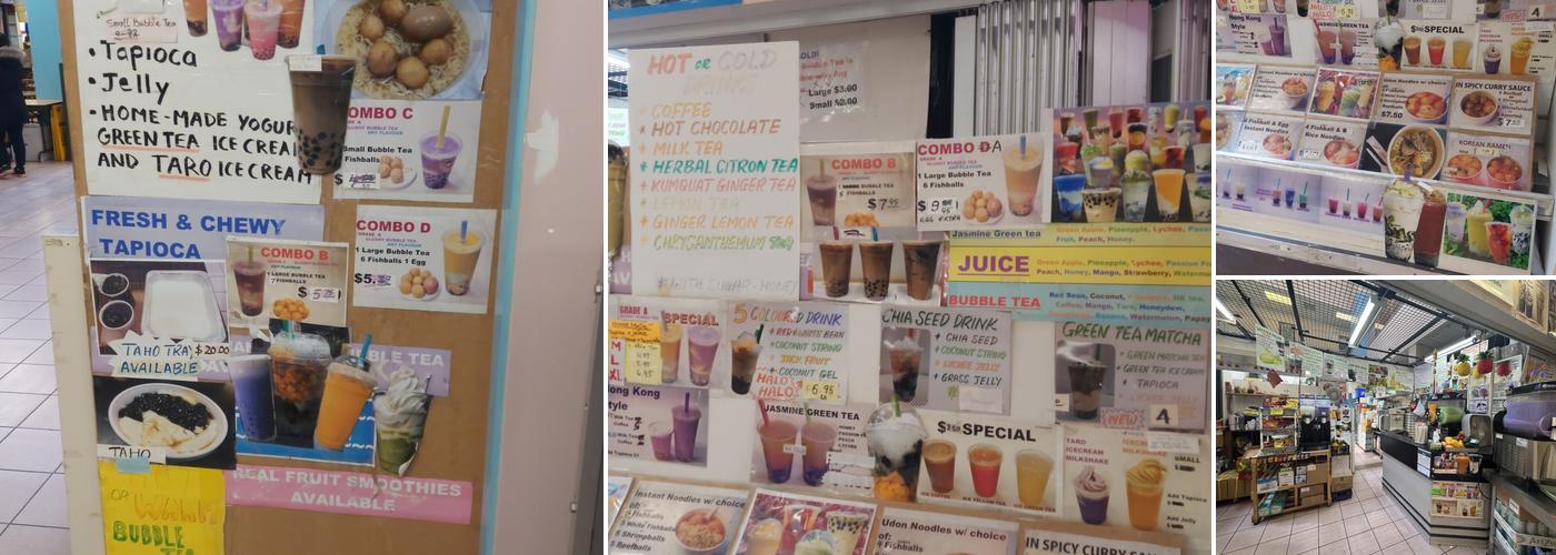 Phoenix Bubble Tea Menu