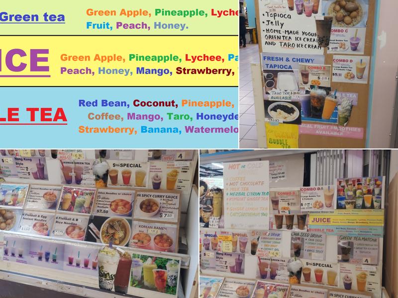 Phoenix Bubble Tea Menu