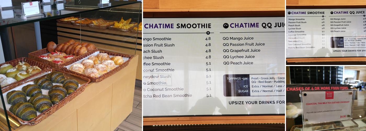 Chatime Bubble Tea Express Menu
