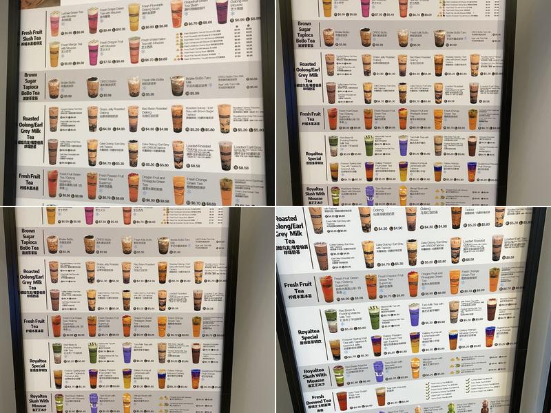 Royaltea (Yonge Finch) Menu