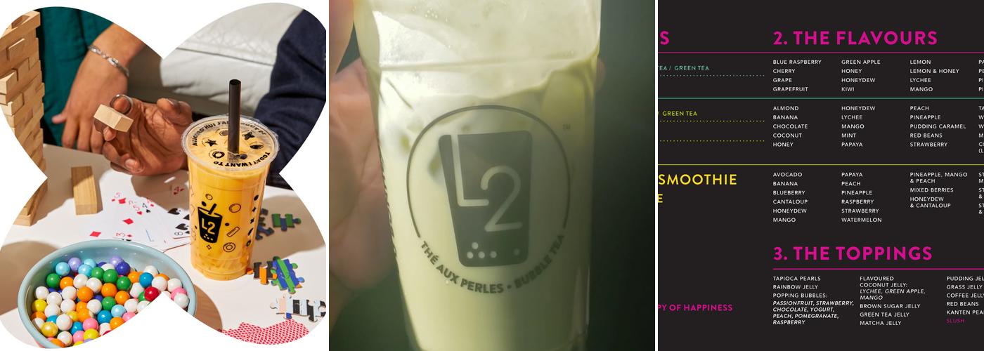 L2 Bubble Tea Menu