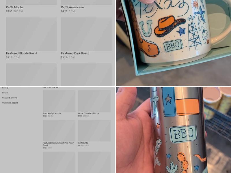 Starbucks Menu