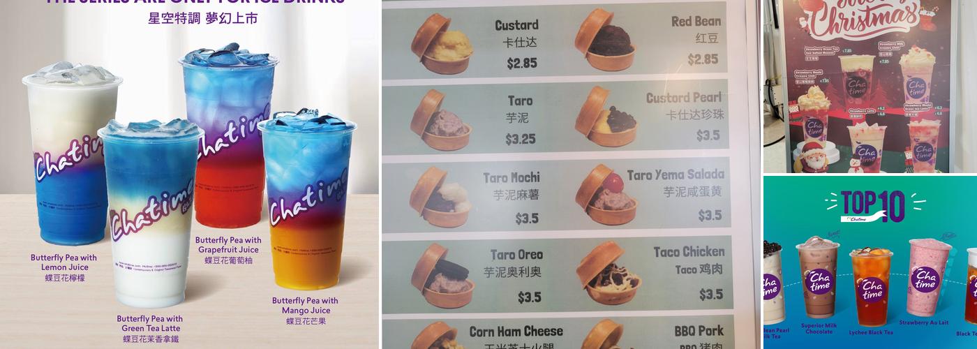 Chatime Menu