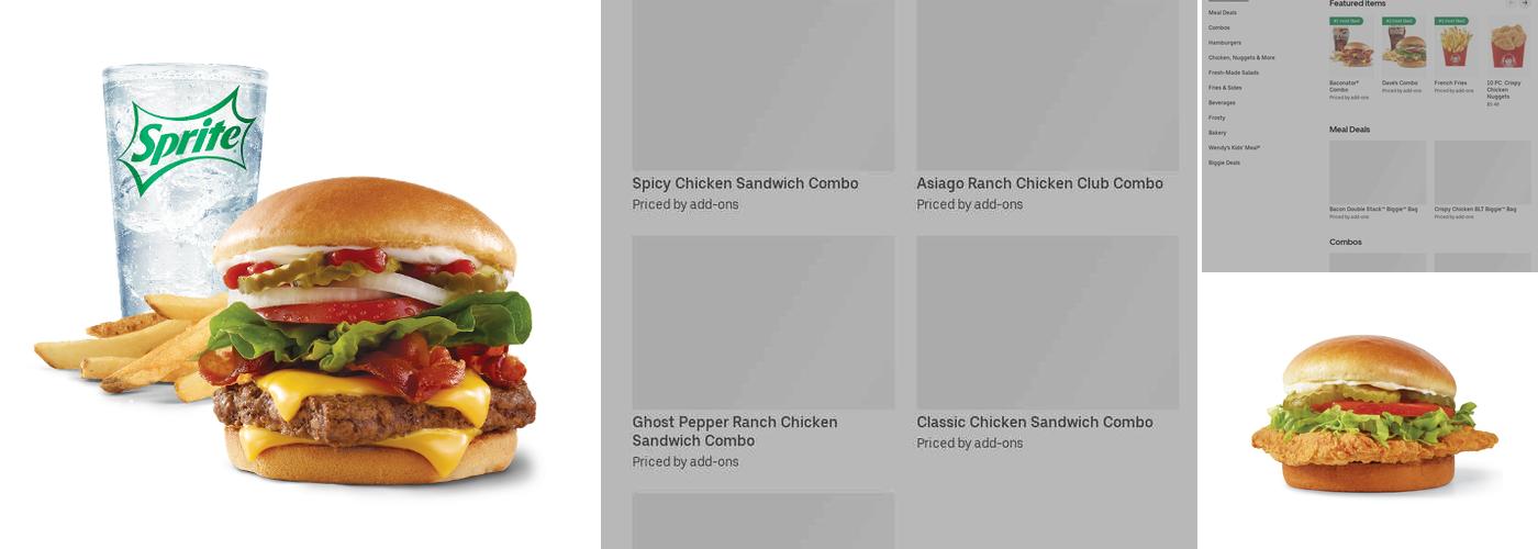 Wendy's Menu