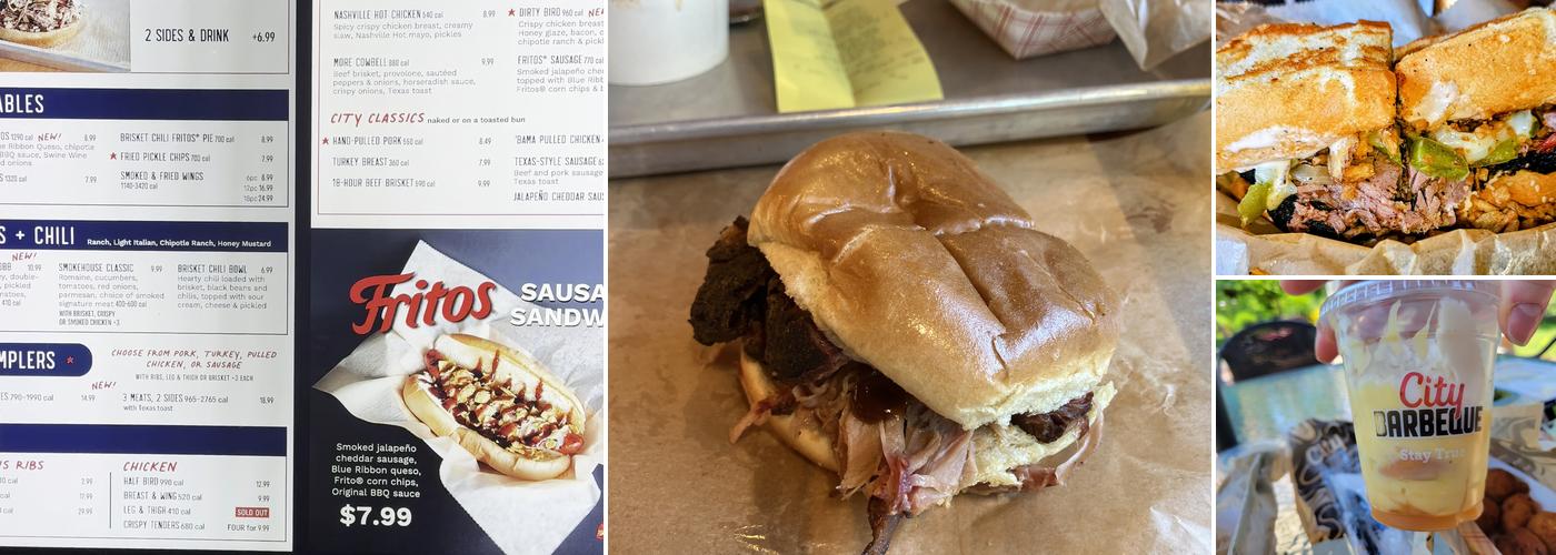 City Barbeque Menu