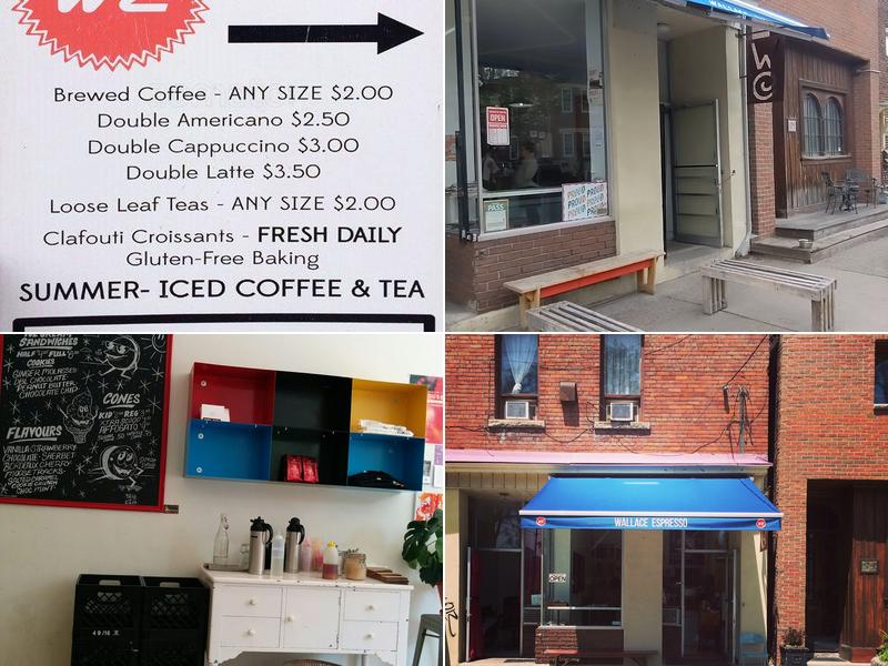 Wallace Espresso Menu