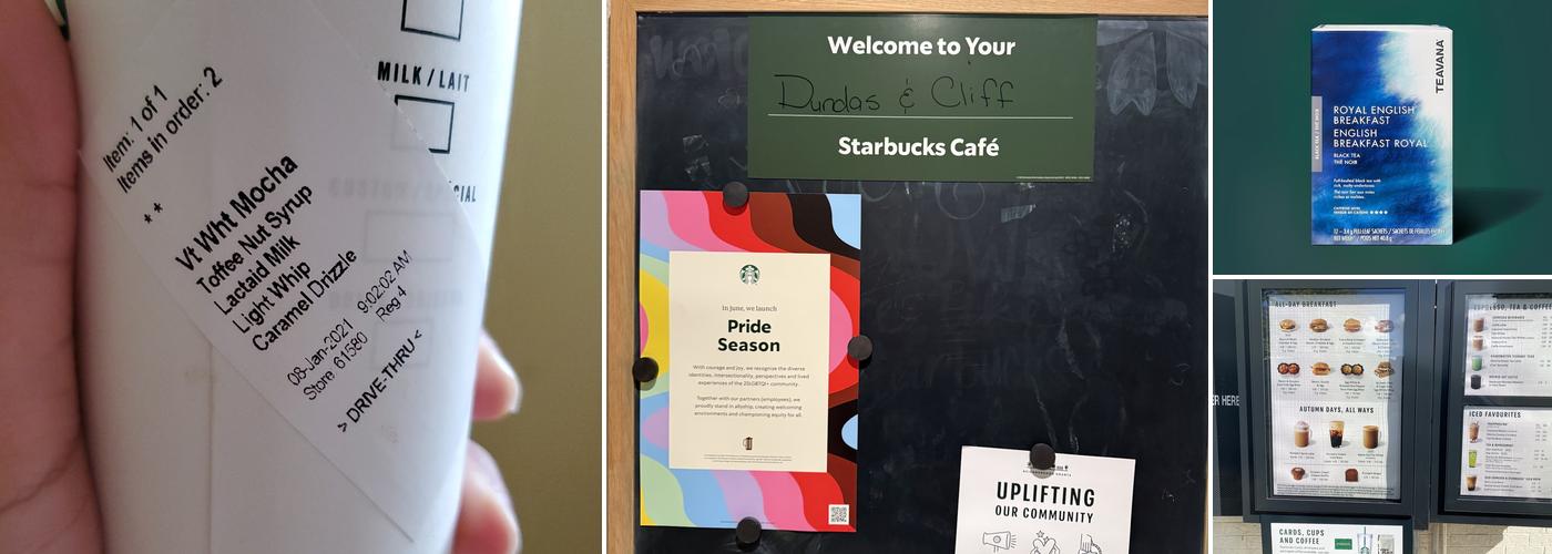 Starbucks Menu