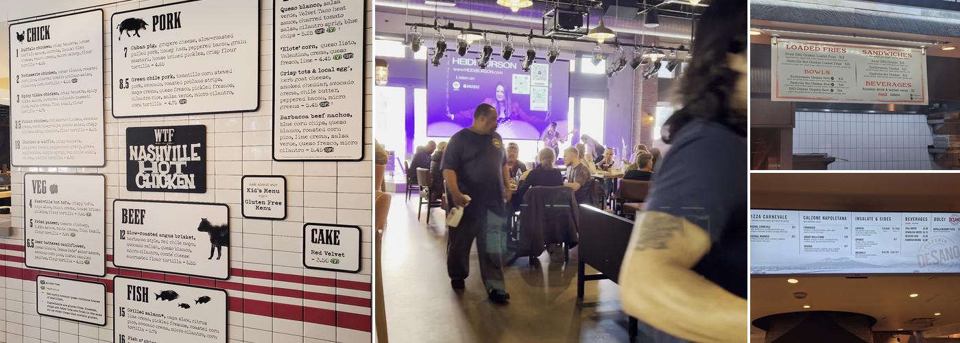 Assembly Food Hall Menu