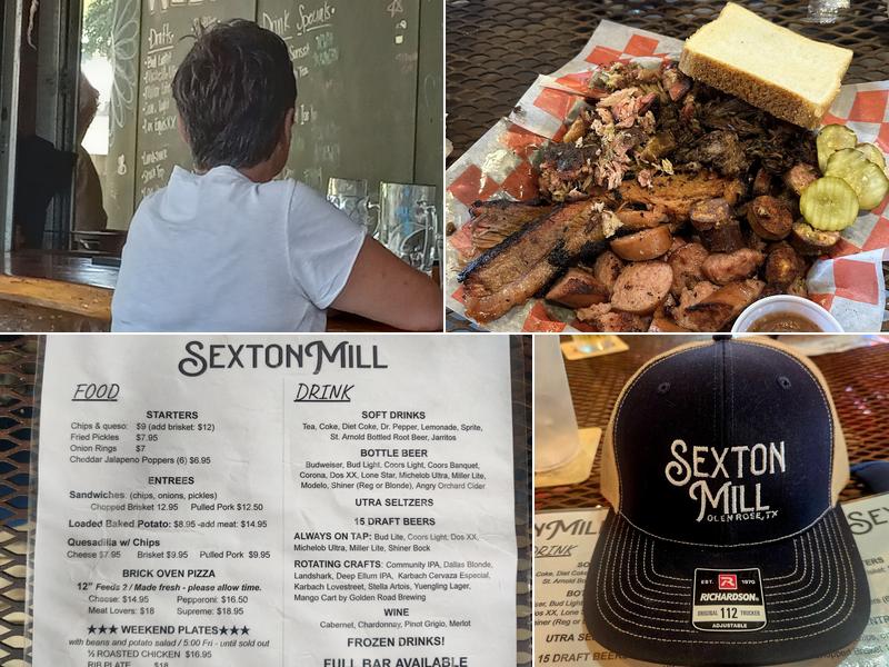 Sexton Mill Menu
