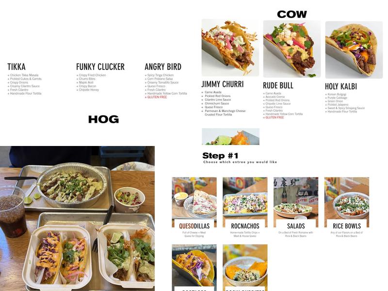 ROCTACO Menu