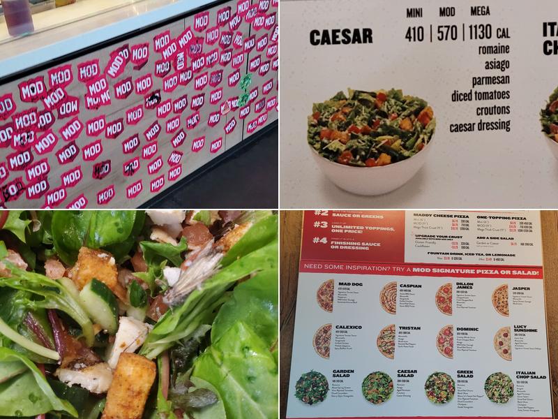 MOD Pizza Menu