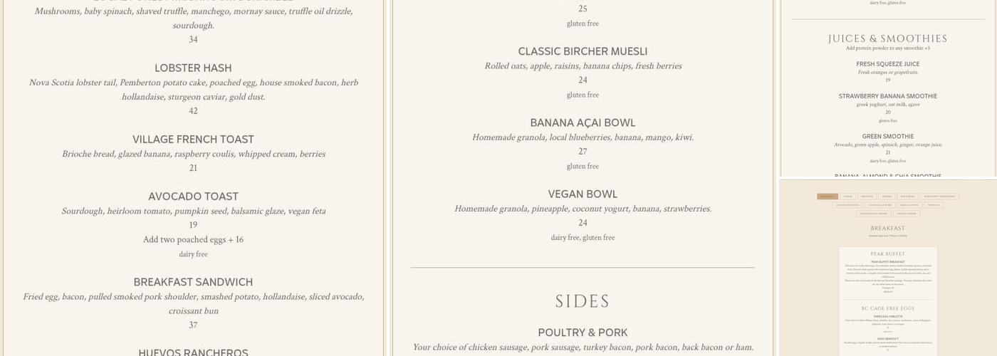 Braidwood Tavern Menu