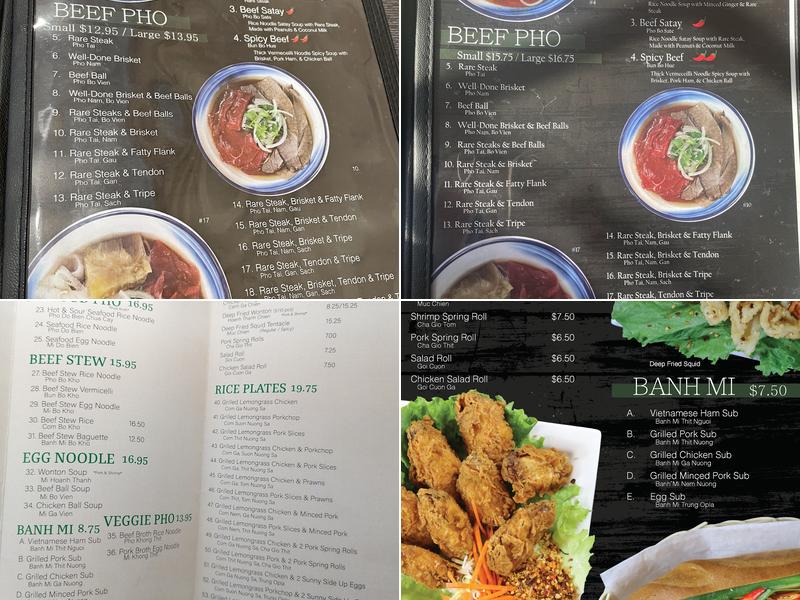 Pho Super Bowl (Coquitlam) Menu