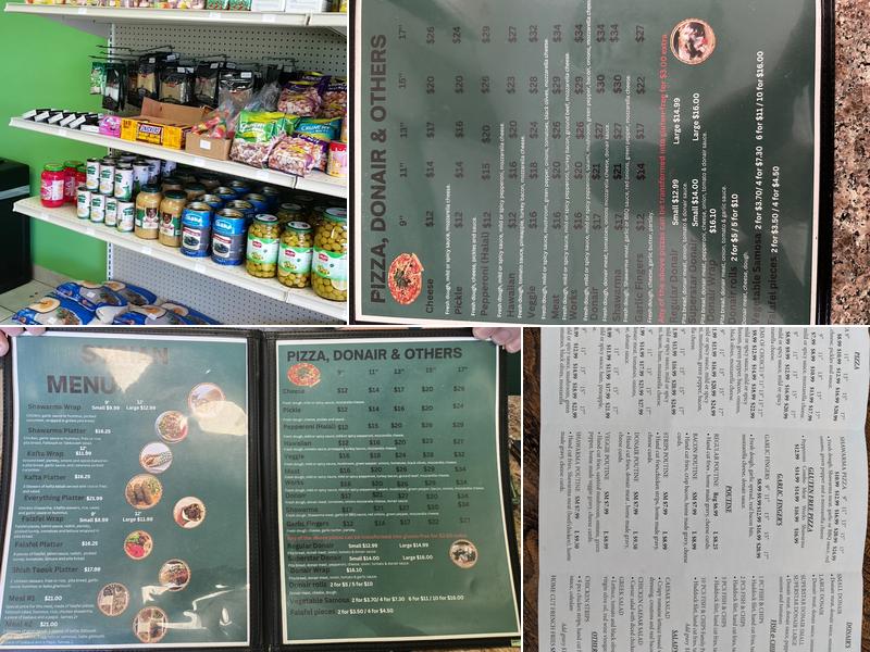 Maple Cedar Syrian Kitchen Menu