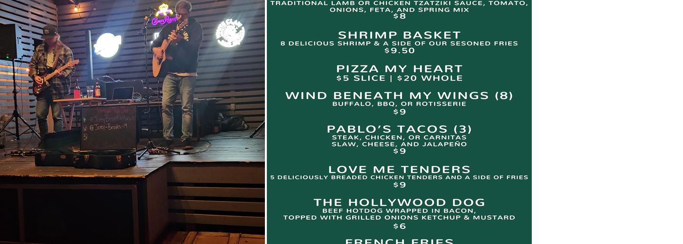 Rain Dothan Menu