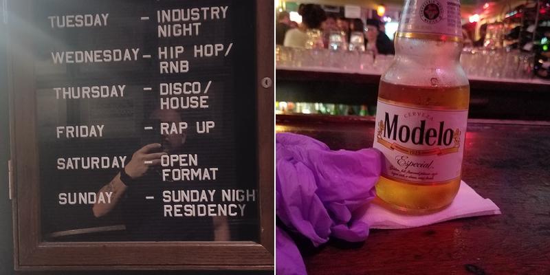Prime Time Pub Bar Menu