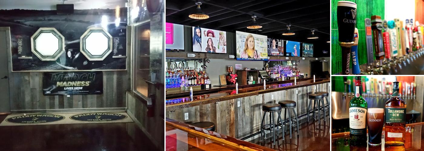 Paddy Wagon Irish Pub Menu