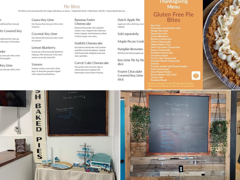 Key Lime To Happiness Menu