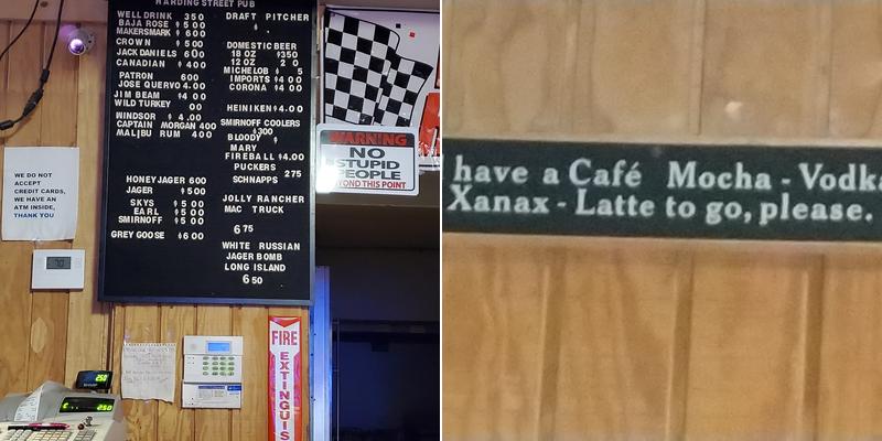 Harding Pub & Grub Menu