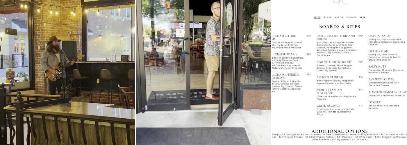 Cork It - Wine and Charcuterie Menu