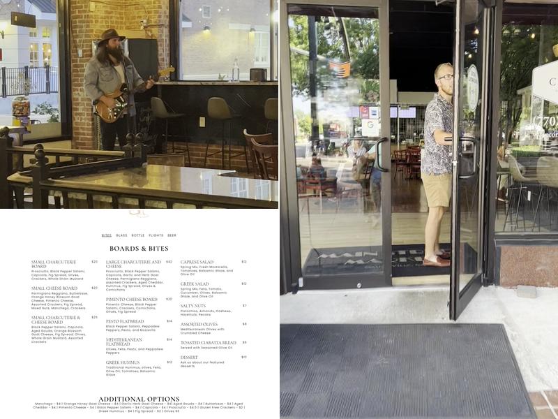 Cork It - Wine and Charcuterie Menu