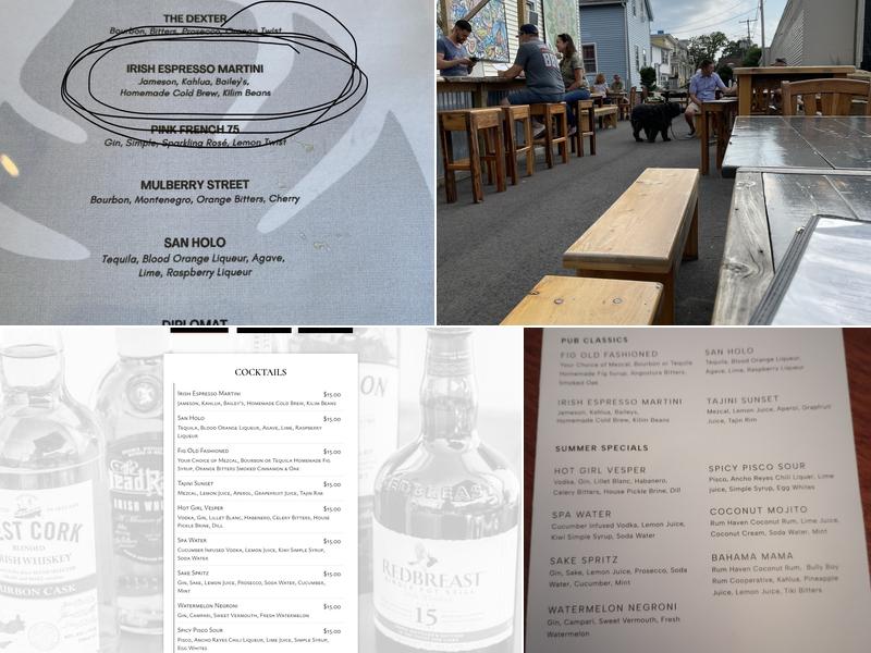 Dwyer's Pub Menu