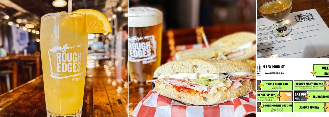 Rough Edges Brewing Menu