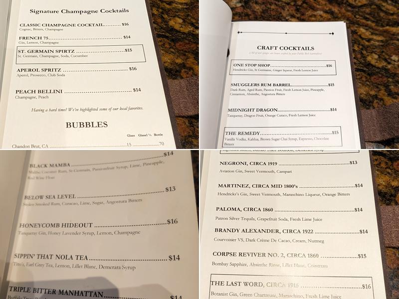 Public Belt Menu