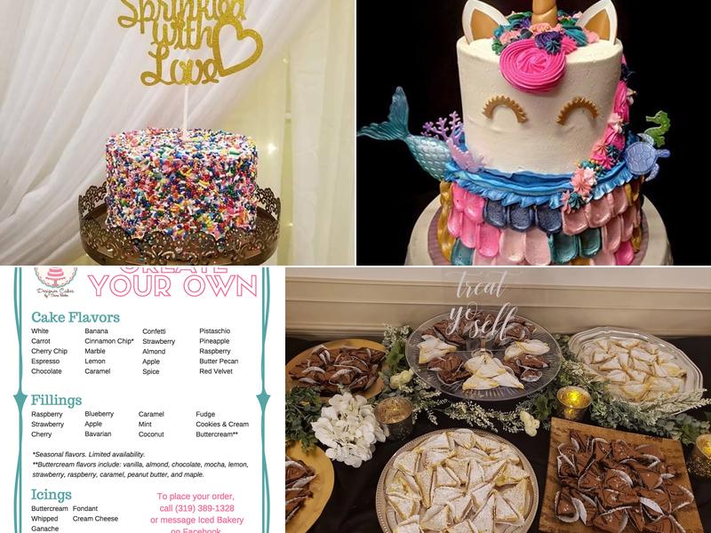 Iced Bakery Menu