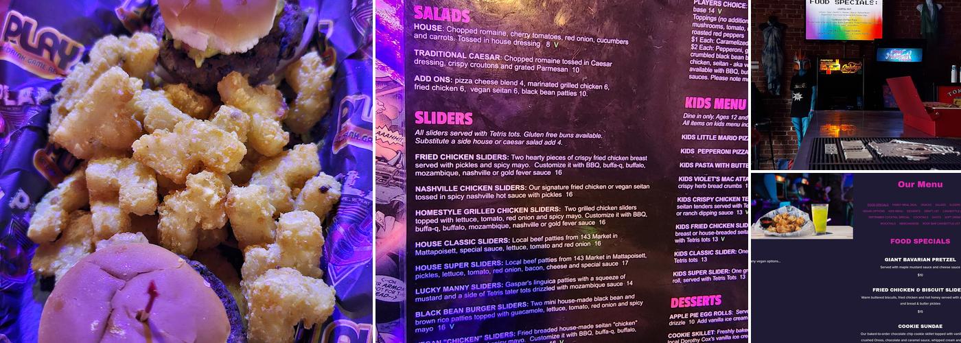 PLAY Arcade Menu