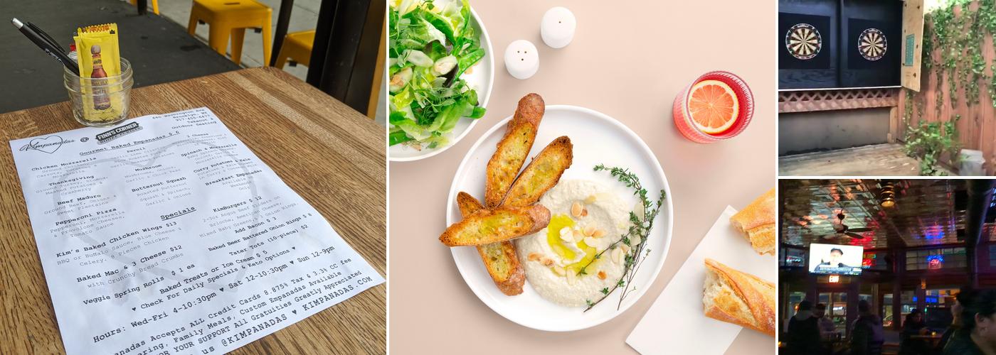 Finn’s Corner Menu