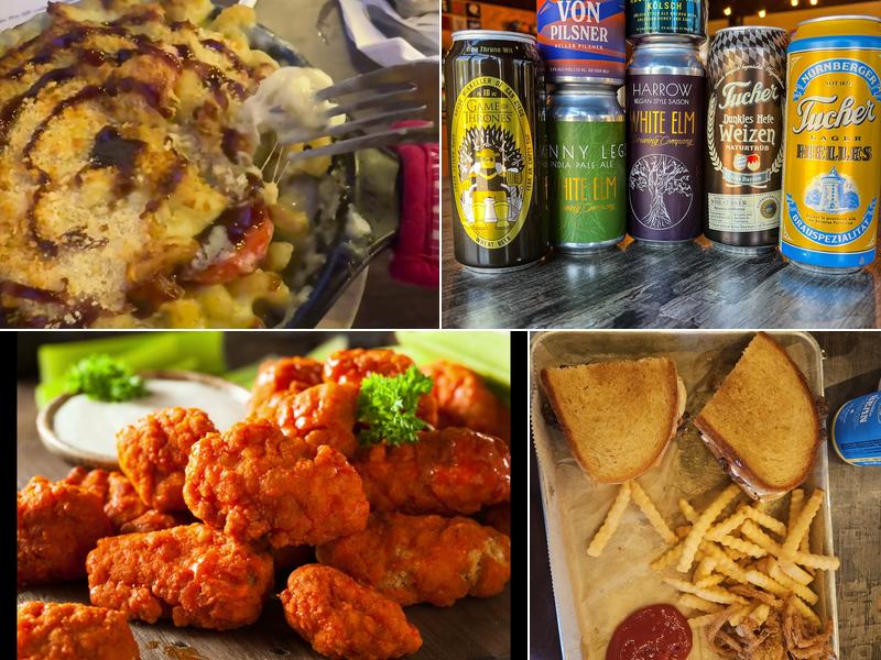 The Crafty Dog Sports Bar Menu