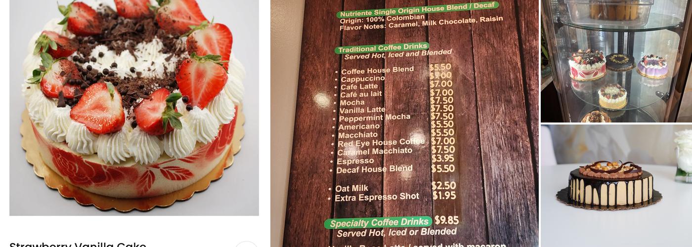 Nutriente Pastry Studio Menu