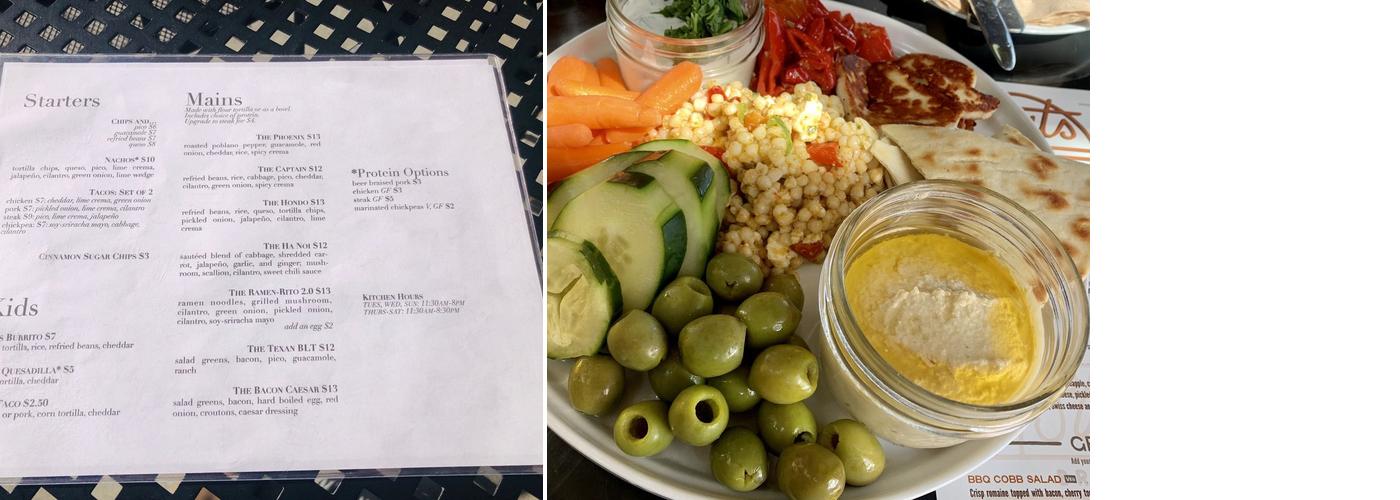 Perry Street Brewing Menu