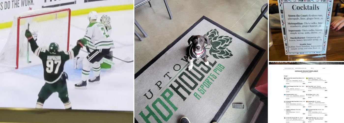 Uptown Hophouse Menu