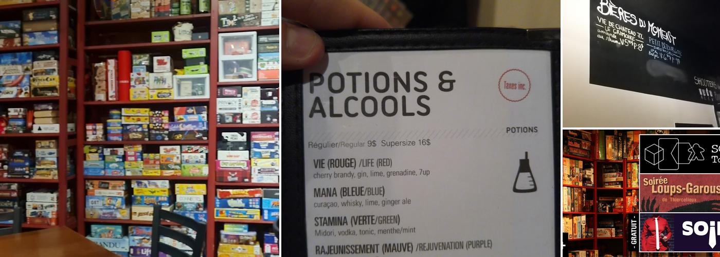 Randolph Pub Ludique Quartier Latin Menu