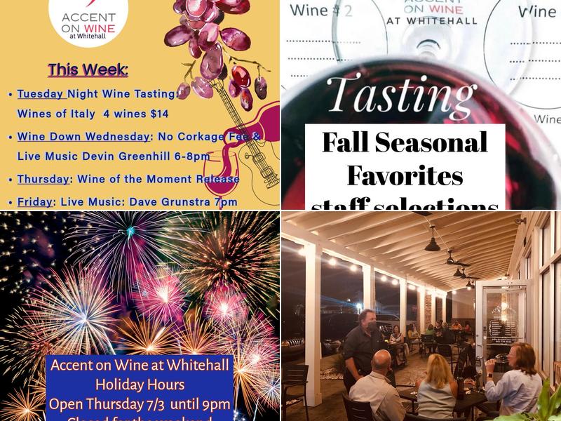 Accent on Wine at Whitehall