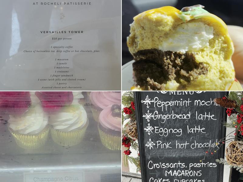 Rocheli Patisserie Menu