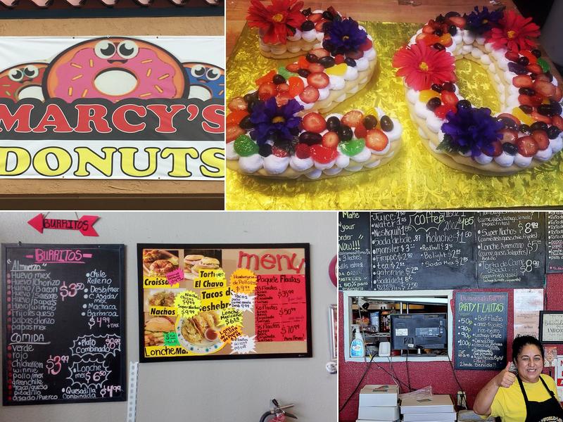 Marcy’s Donuts Menu