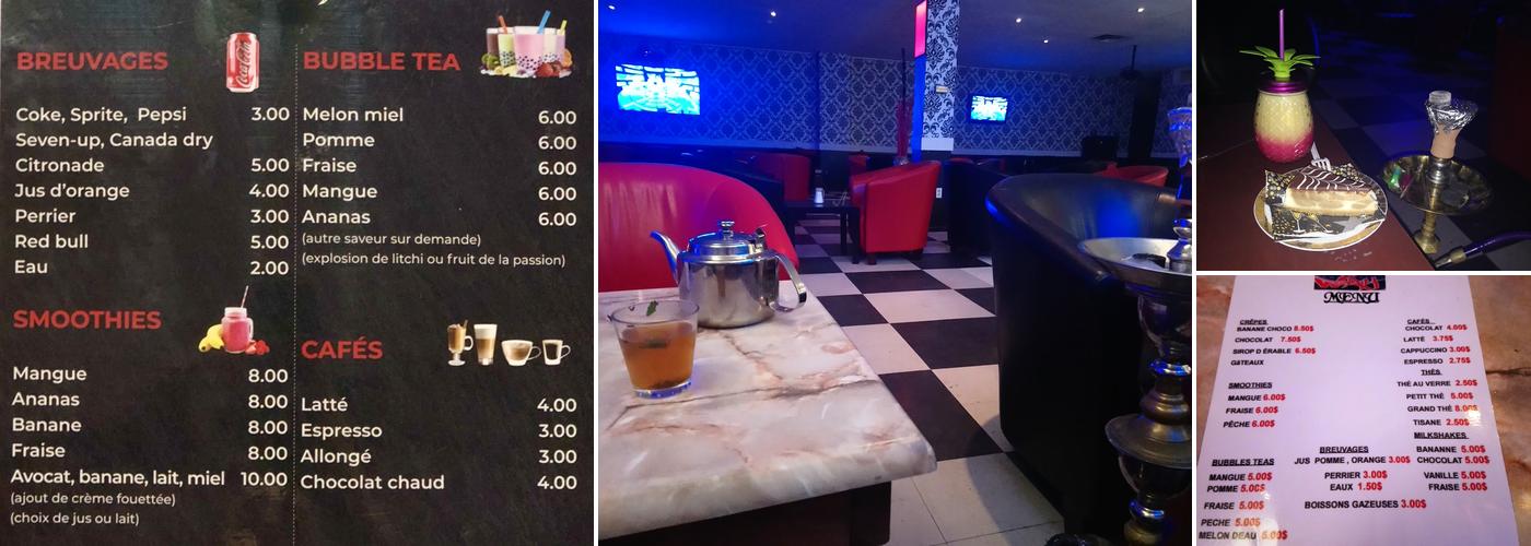 prince Lounge Menu