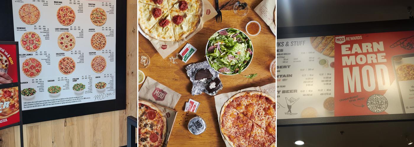 MOD Pizza Menu