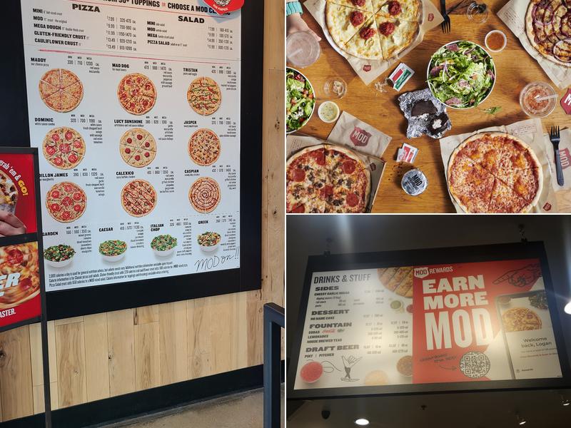 MOD Pizza Menu