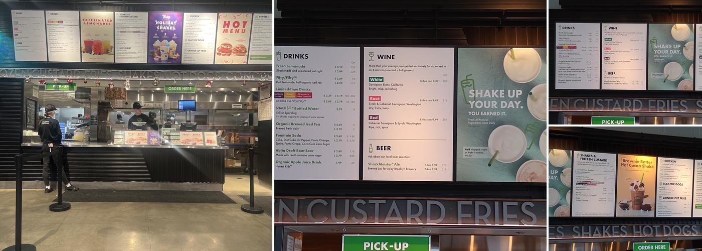 Shake Shack Woburn Menu